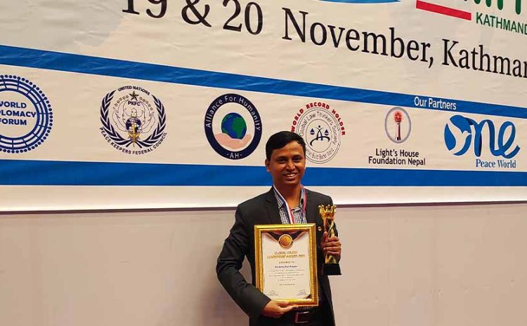  School of Engineers co-founder wins Global Youth Leadership Award